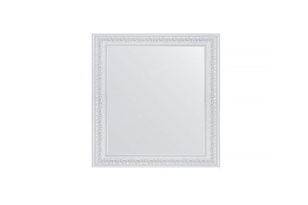 Wall mirror in a baguette frame EVOFORM alabaster 62x82 cm