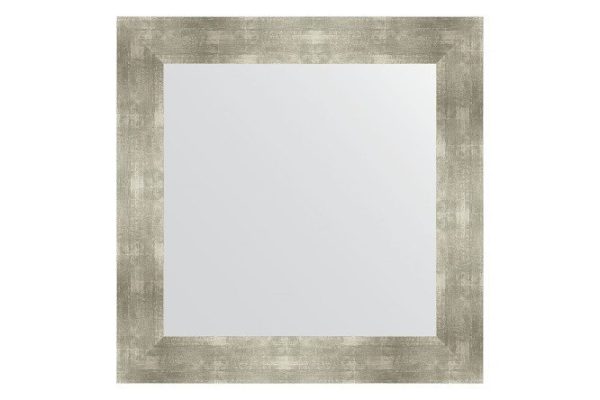 Wall mirror in a baguette frame EVOFORM aluminum 70x70 cm