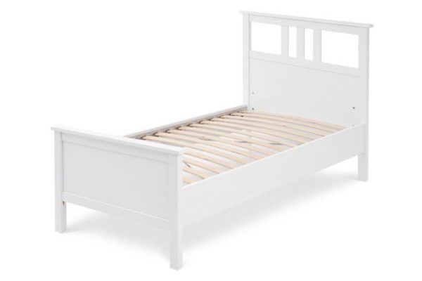 Evans bed white 90x200 cm