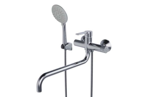 Bath and washbasin mixer with spout MIXLINE ML22-02