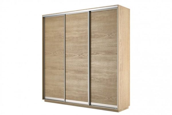 Sliding wardrobe 3-door Slide 180x240x45 cm, Sonoma
