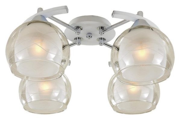 Chandelier CITILUX Bugi 14 sq.m., 39.5x19.5x39.5 cm, E27