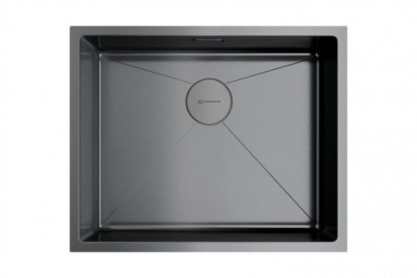 Inset sink OMOIKIRI Taki 54-U/IF-GM 4973107, burnished steel 54x44x20 cm