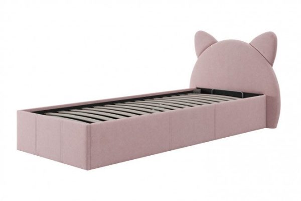 Double bed Kitty 120x200 cm color pink