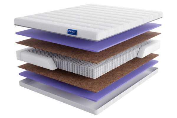 Spring mattress Lineaflex Evory Lux 180x190 cm