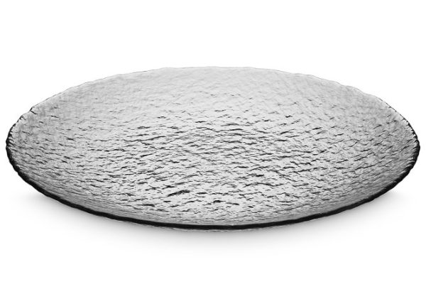 Plate Pasabahce Workshop Gray Hayes Glass, 24 cm