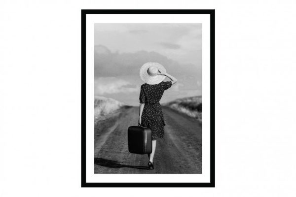 Poster in frame With suitcase 31.8x41.8 cm