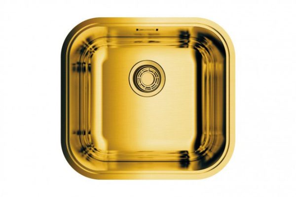 Drop-in sink OMOIKIRI Omi 44-U/I-AB 4993190, antique brass 44.5x41.5x18 cm