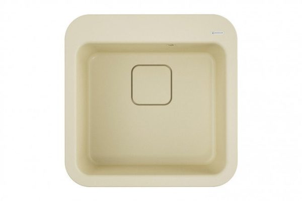 Inset sink OMOIKIRI Tasogare 51-BE 4993736, vanilla 51x51x19 cm