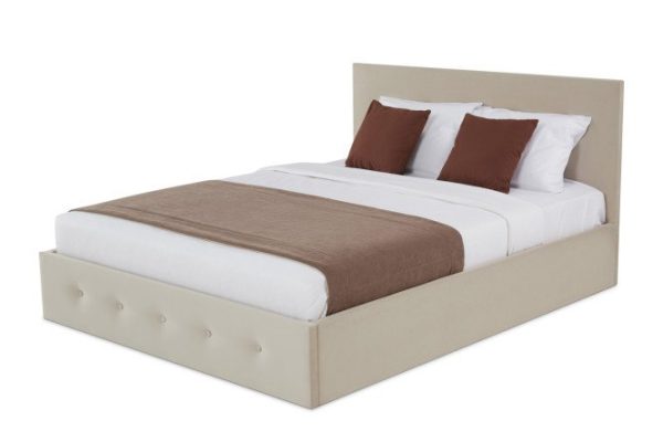 Bed with lifting mechanism Chicago ivory color 140x200 cm