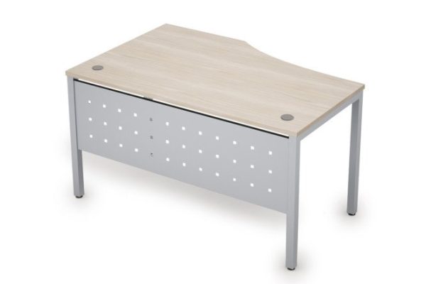 Curvilinear table right Avance 140x75x90 cm