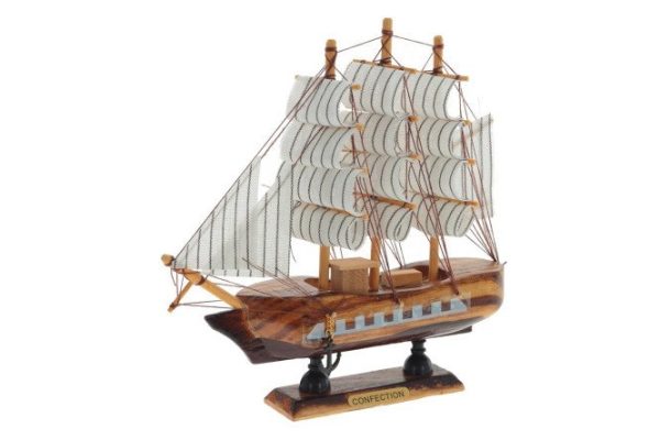 Decorative item Ship 20x20x4 cm