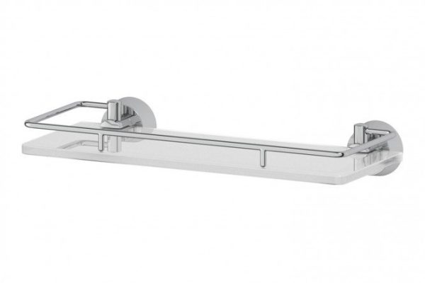 Wall shelf with holders FBS Vizovice 30x5x14.4 cm