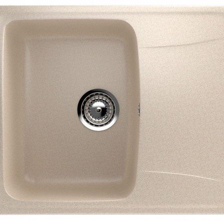 Sink with drainer ULGRAN U-201 58x47x19 cm