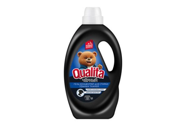 Qualita washing gel for dark fabrics