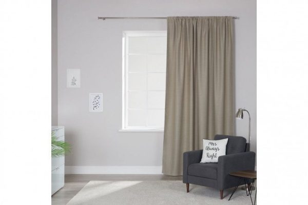 Ribbon curtain ESTUDI BLANCO Dafne 200x280 cm, 1 piece, beige