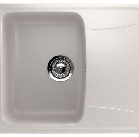 Sink with drainer ULGRAN U-201 58x47x19 cm