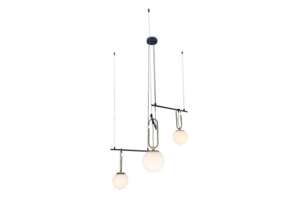 Hanging lamp EUROSVET Riche 6 sq.m., 97x150x97 cm, E27