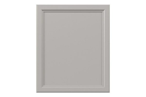 Front of Gloria cabinet-case for refrigerator 59.6x71.6 cm, color gray silk