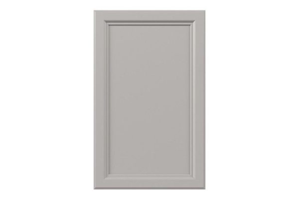 Gloria cabinet front 44.6x71.6 cm, gray silk color
