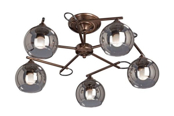 Chandelier VITALUCE V4901-7/5PL 15 sq.m., 63x26x63 cm, E27