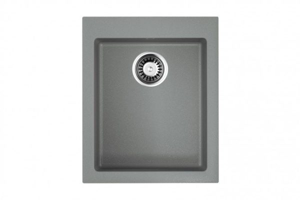 Inset sink OMOIKIRI Bosen 41-GR 4993543, gray 41x50x19 cm
