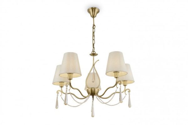 Chandelier FREYA FR2019 18 sq.m., 70x53x70 cm, E14