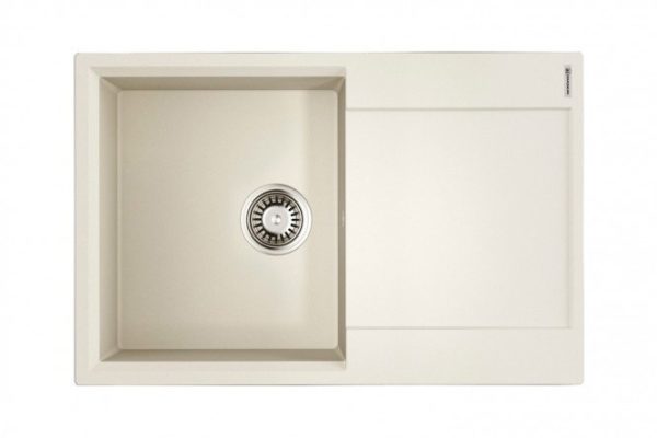 Inset sink with wing OMOIKIRI Daisen 78-PA 4993323, pastille 78x51x19 cm