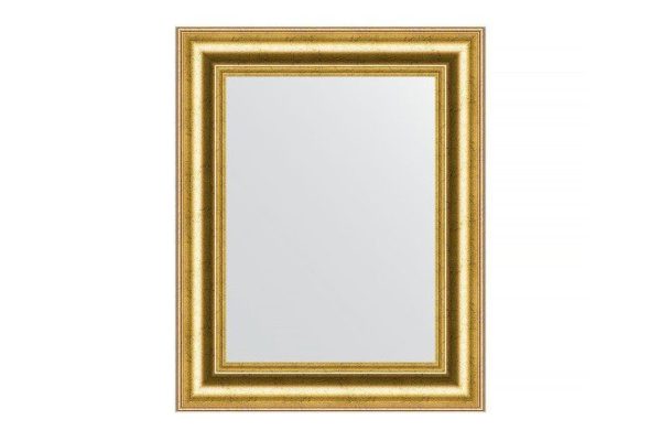Wall mirror in a baguette frame EVOFORM BY 1353 antique gold 42x52 cm