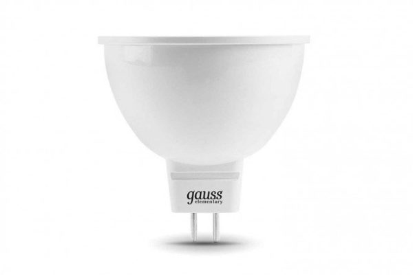 LED lamp Gauss Elementary 7W, GU5.3, Neutral light