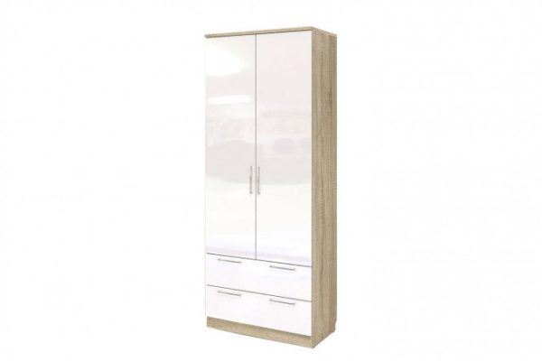 Wardrobe with drawers Stockholm 90x227x47.7 cm