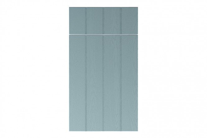 Set of fronts for a floor cabinet with a drawer Michel 39.6x53.6 cm, blue color