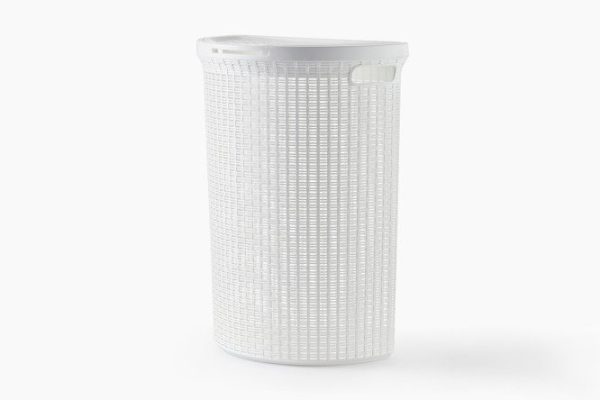 Eco Style laundry basket with lid 46x61x26 cm, 46 l, Polypropylene