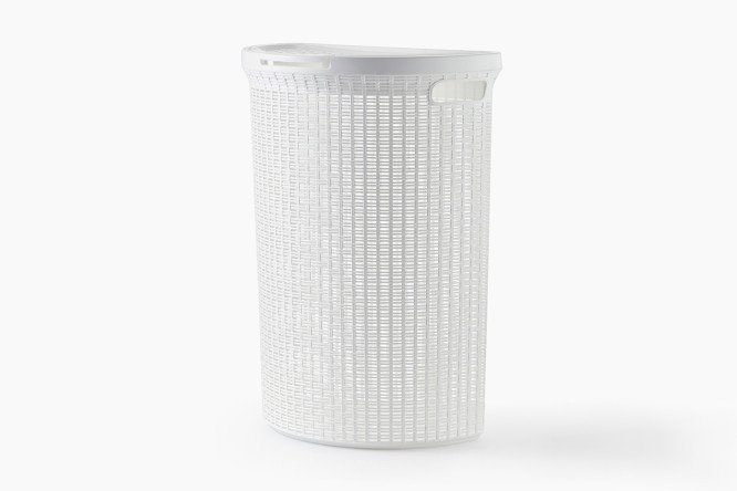 Eco Style laundry basket with lid 46x61x26 cm, 46 l, Polypropylene