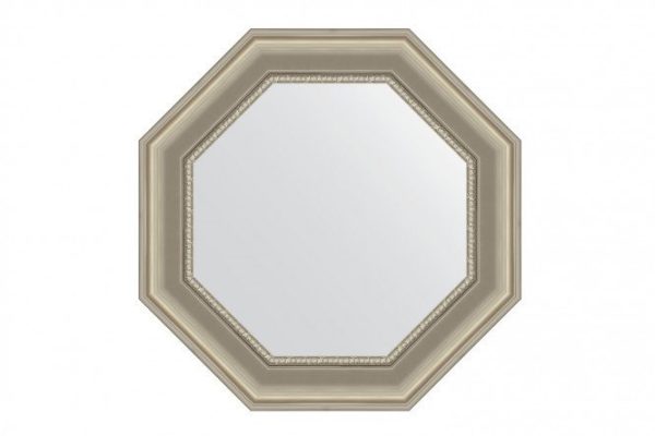 Wall mirror in a baguette frame EVOFORM Octagon BY 7346, chameleon 61x61 cm