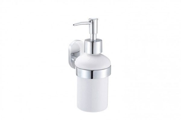 Liquid soap dispenser Brass 200 ml 200 ml, Ceramic