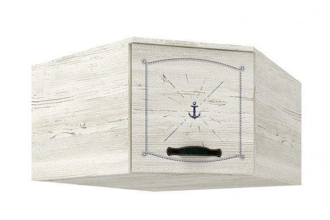 Corner mezzanine wardrobe Regatta 79x44x79 cm