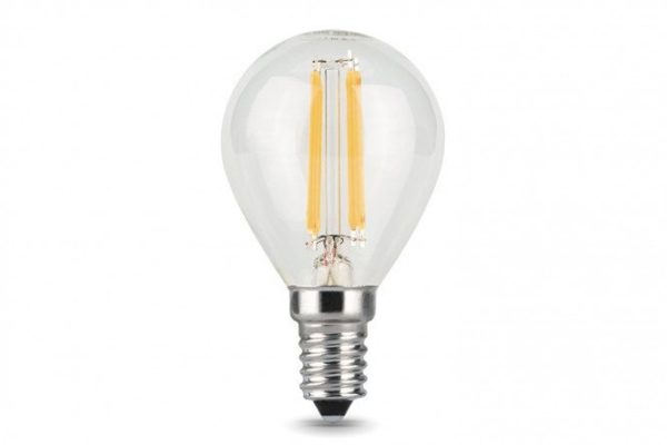LED lamp Gauss Filament Ball 750lm 4100K 11W, E14, Cold