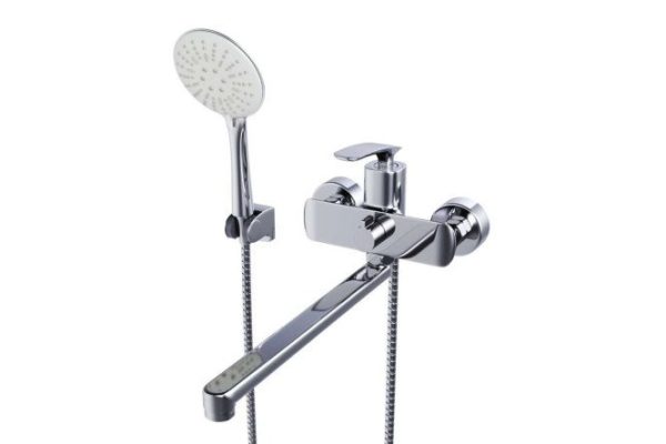 Bath and washbasin mixer with spout MIXLINE ML21-02