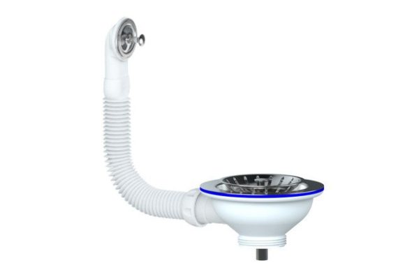 Sink overflow 3 1/2" UNICORN E156 round