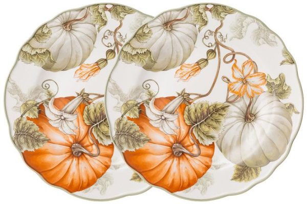 Set of dinner plates Lefard Village Porcelain, 2 pcs.