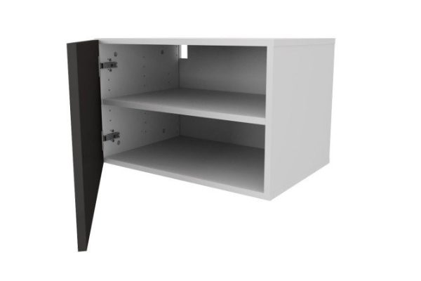 9h7fz5j3hteaha7esynxufxxxdc2u5go.jpg Cabinet with smooth door Oscar Amika 60x40, white / black graphite gloss