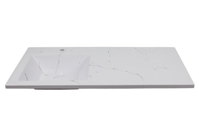 Sink above the washing machine Marsal left Wall-hung, 120x15x48.6 cm