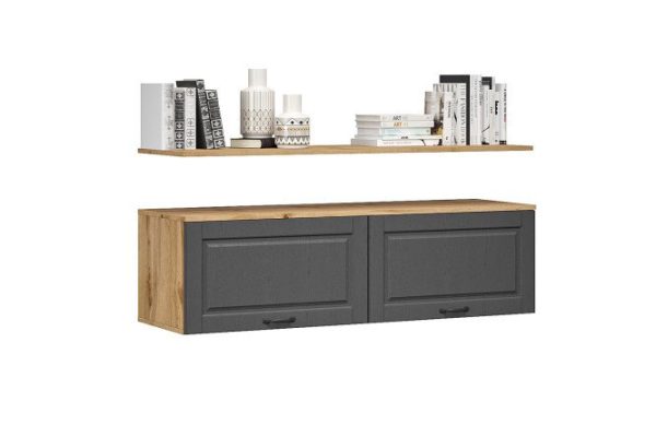 Wall cabinet with shelf Lazio Scandi