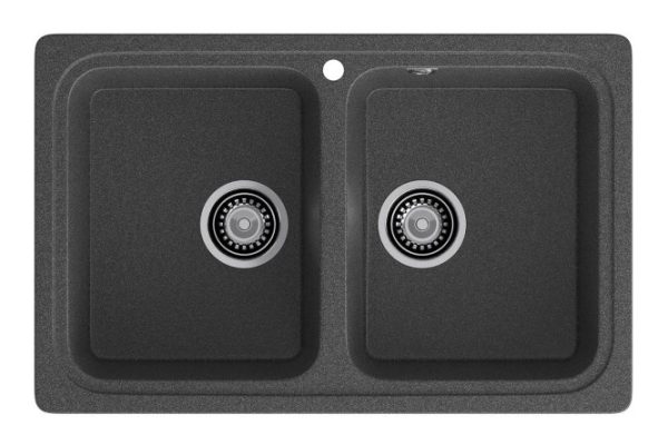 Inset sink GRANFEST Standart GF-S-780K 78x51x20 cm