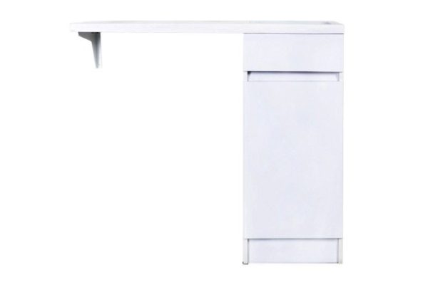 Floor stand ORANGE Sistema STK-40TUW+RAR 100 cm, frame color white, facade white