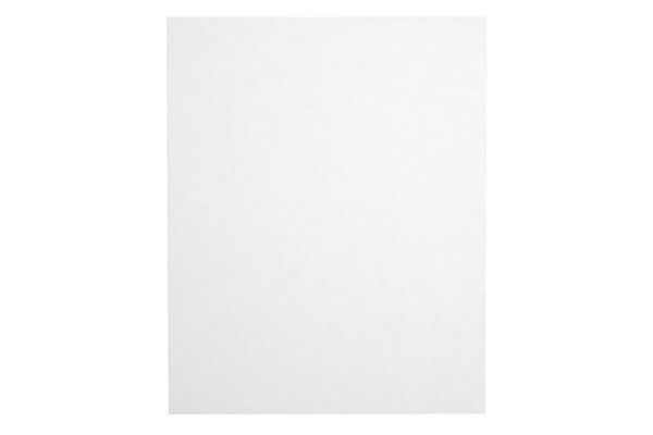 Decorative panel Chloe for floor cabinets 57.6x72 cm, soft white color