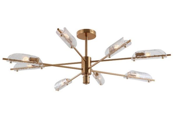 Ceiling lamp FREYA Modern Baret 20 sq.m., 98x33x98 cm, G9