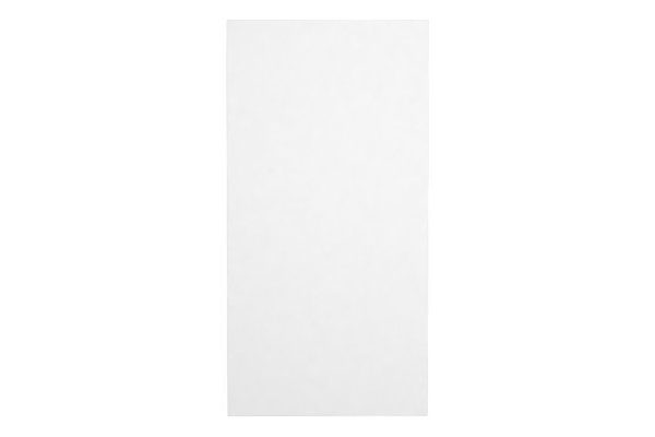 Chloe front corner wall cabinet 36.3x71.6 cm, soft white color