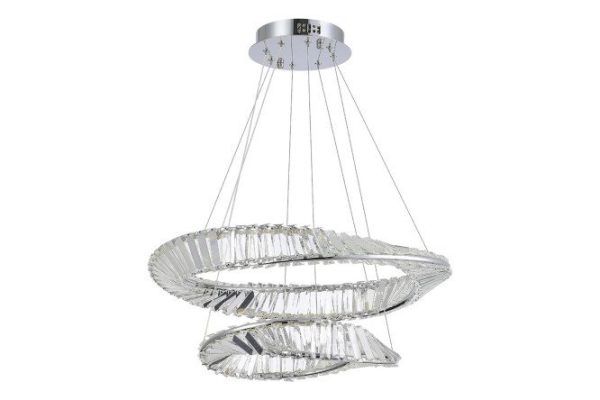 Hanging lamp Ritorto 18 sq.m., LED, 60 cm